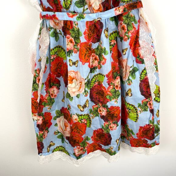 Agua Bendita Tunic Swim Cover Up In Bendito Rosal Size Medium New - Picture 13 of 16